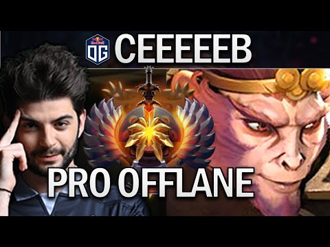 OG.CEB MONKEY KING - PRACTICING OFFLANE FOR TI10 - DOTA 2 GAMEPLAY
