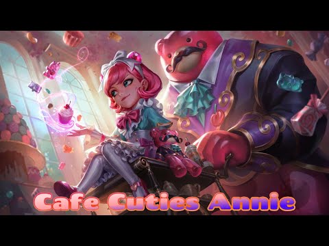 League of legends Cafe Cuties Annie bot gameplay ( No commentary )