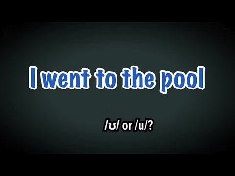 How to Pronounce: More details about /ʊ/