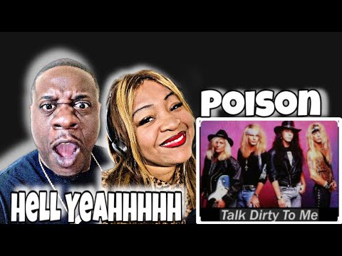 Our First Time Hearing Poison -Talk Dirty To Me (Reaction)