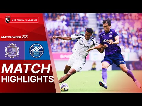  Sanfrecce Hiroshima vs FC Machida Zelvia - Game Highlights | 2025 J1 LEAGUE | MW33 