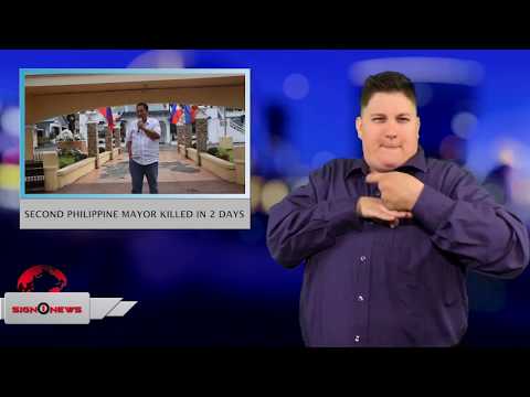 Second Philippine Mayor killed in 2 days (ASL - 7.3.18)