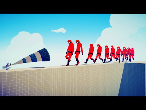 10x GIANT SQUID GAME SOLDIERS vs EVERY GOD | TABS ⚔️ Totally Accurate Battle Simulator ⚔️
