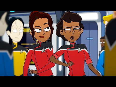Beckett Meets Captain Amina - Star Trek Lower Decks 1x07