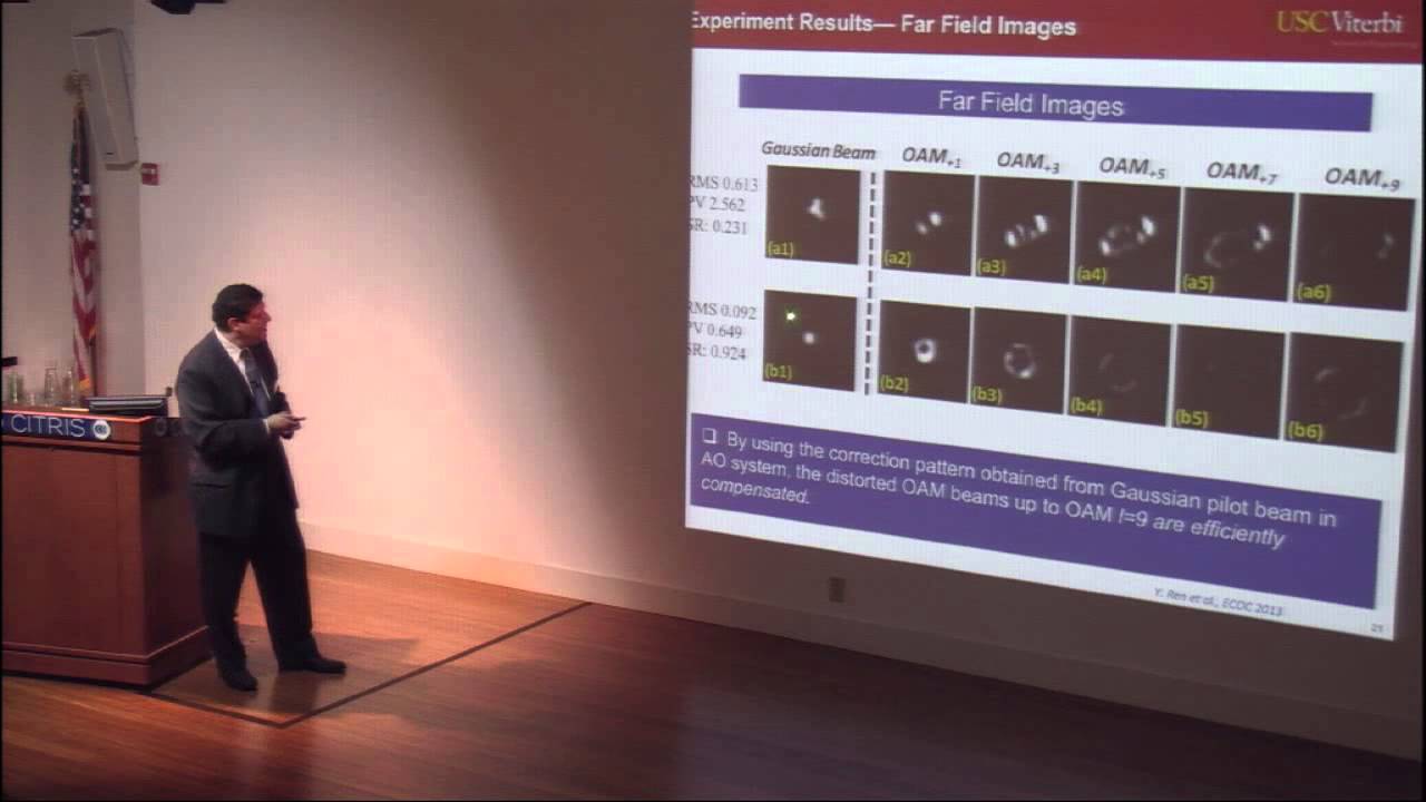Alan Wilmer - Orbital Angular Momentum Multiplexing