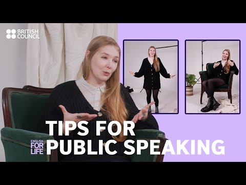 想到要上台演講就皮皮挫​嗎？學會這幾招公開演講的技巧讓你不再害怕上台！ (Tips for public speaking - an English for Life lesson)