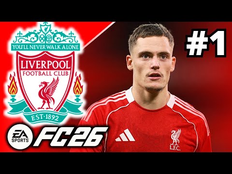 FC 26 Liverpool Career Mode Part 1 - THE BEGINNING!!
