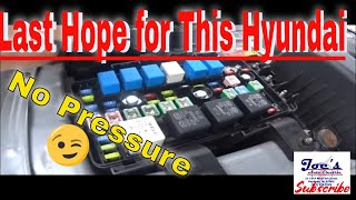 Hyundai  Sonata Stall No Start