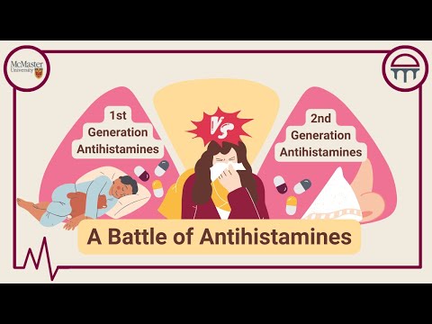 A Battle of Antihistamines: First Generation vs Second Generation