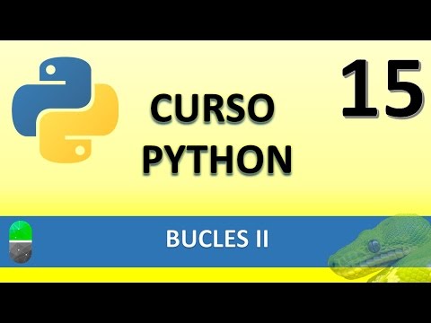 Curso de Python Bucles II Bucle For Vídeo 15