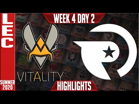 VIT vs OG Highlights | LEC Summer 2020 W4D2 | Vitality vs Origen