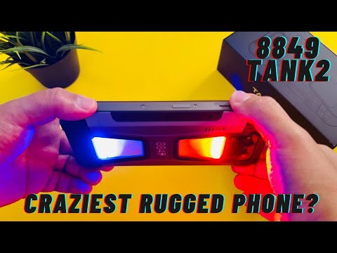 8849 Tank2 by Unihertz Review CRAZIEST RUGGED PHONE?