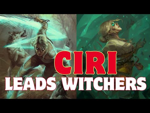 GWENT | SNEAKY CIRI IS CRAZY FUN IN WITCHERS