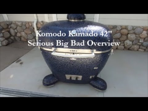 Komodo Kamado 42” Serious Big Bad Overview