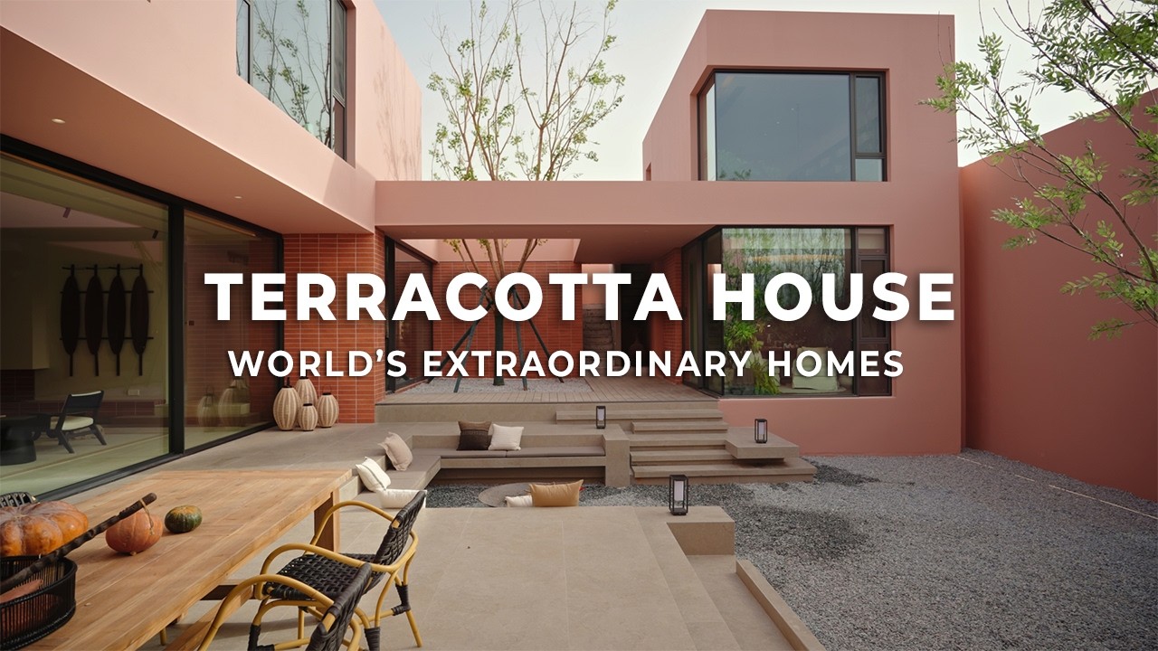 Inside a Stunning Pink House | Six Courtyards | Dream Country House | Interior Design Ideas