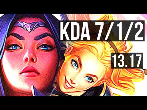 IRELIA vs LUX (MID) | 2.5M mastery, 7/1/2, 800+ games | EUW Diamond | 13.17