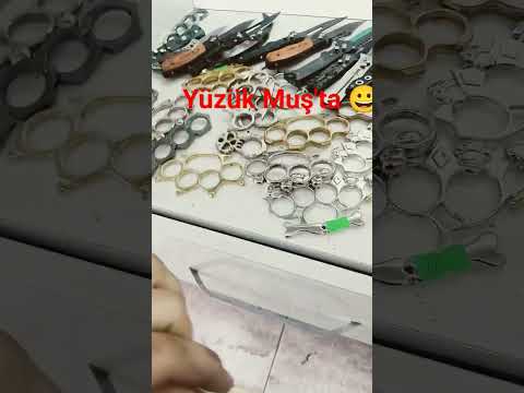 yüzük muşta #yeni #muşta #kelebeksallama #knife #muştaneredenalınır #yumruk