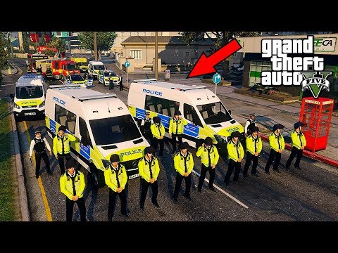 GTA 5 UK Police in Action: TSG Riot Mod | The British Way Ep 169 | LSPDFR