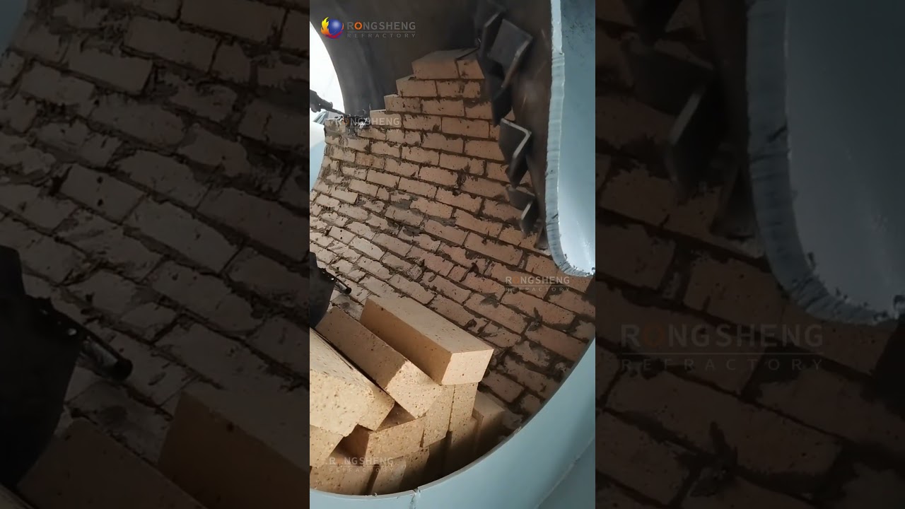 Hot blast furnace refractory brick refractory material！#refractory #brick #furnace #kiln #industry