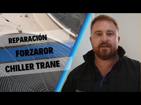 Reparación de chiller con compresores a tornillo en laboratorio internacional