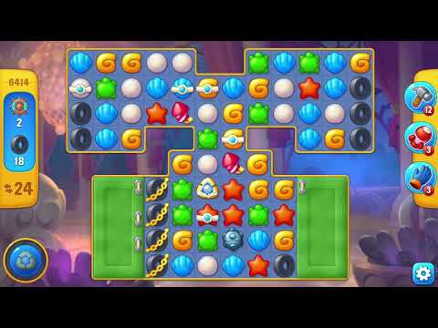 [FISHDOM Walkthrough] Level 6414 (Qua màn - Fishdom)