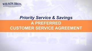 preview picture of video 'Priority Service & Savings: A Preferred Customer Service Agreement'