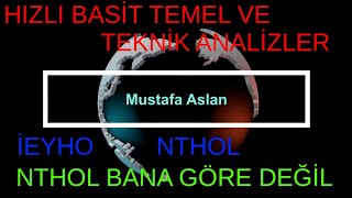 IEYHO NTHOL HIZLI BASİT TEMEL VE TEKNİK ANALİZLERİ