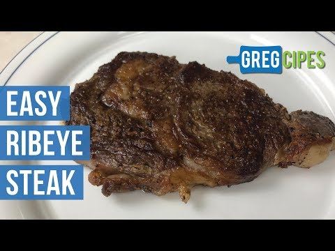Pan-seared Ribeye Steak – Gregcipes