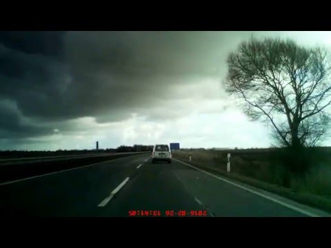 Autobahn 31 Emden Richtung Leer (von Emden-Ost nach Neermoor)