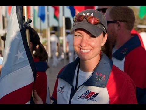 Trap Women Interview - Corey Cogdell - ISSF Shotgun World Cup 2012, Tucson (USA)