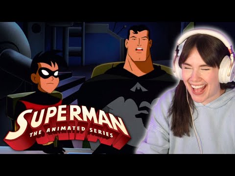 Supes as BATMAN!! | SUPERMAN: THE ANIMATED SERIES "Knight Time" Reaction