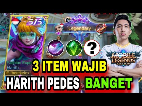 TERBARU BUILD HARITH TERSAKIT 2021 - OFFLANE  ITEM HARITH TERSAKIT TOP 1 GLOBAL MOBILE LEGENDS