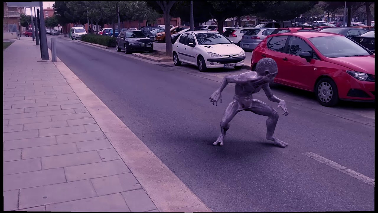 UFO | 3D tracking composition