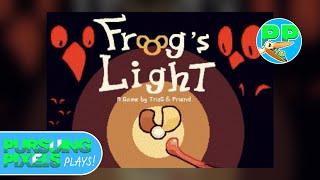 Super Clever + Tricky Top Down Sokoban Arcade Puzzle Adventure!?! // Let's Play Frog's Light