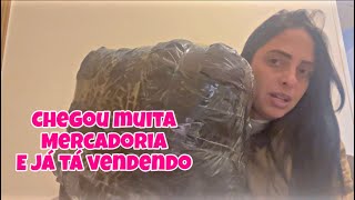 MINHA LOJA-Estou de volta + chegada de mercadoria 