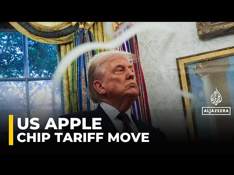 Apple to invest extra $100bn in the US as Trump announces tariffs on chips