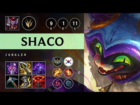 Shaco Jungle vs Viego - KR Challenger Patch 25.11