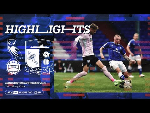 📹 HIGHLIGHTS - Oldham Athletic 0 Barrow AFC 3