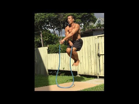 Day 206 FitPro Hawaii Vlog-5 lbs. Crossrope Heavy Jump Rope + Push Ups-December 6, 2020 10:37 am