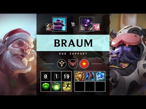 Braum Support vs Alistar - VN Grandmaster Patch 25.13