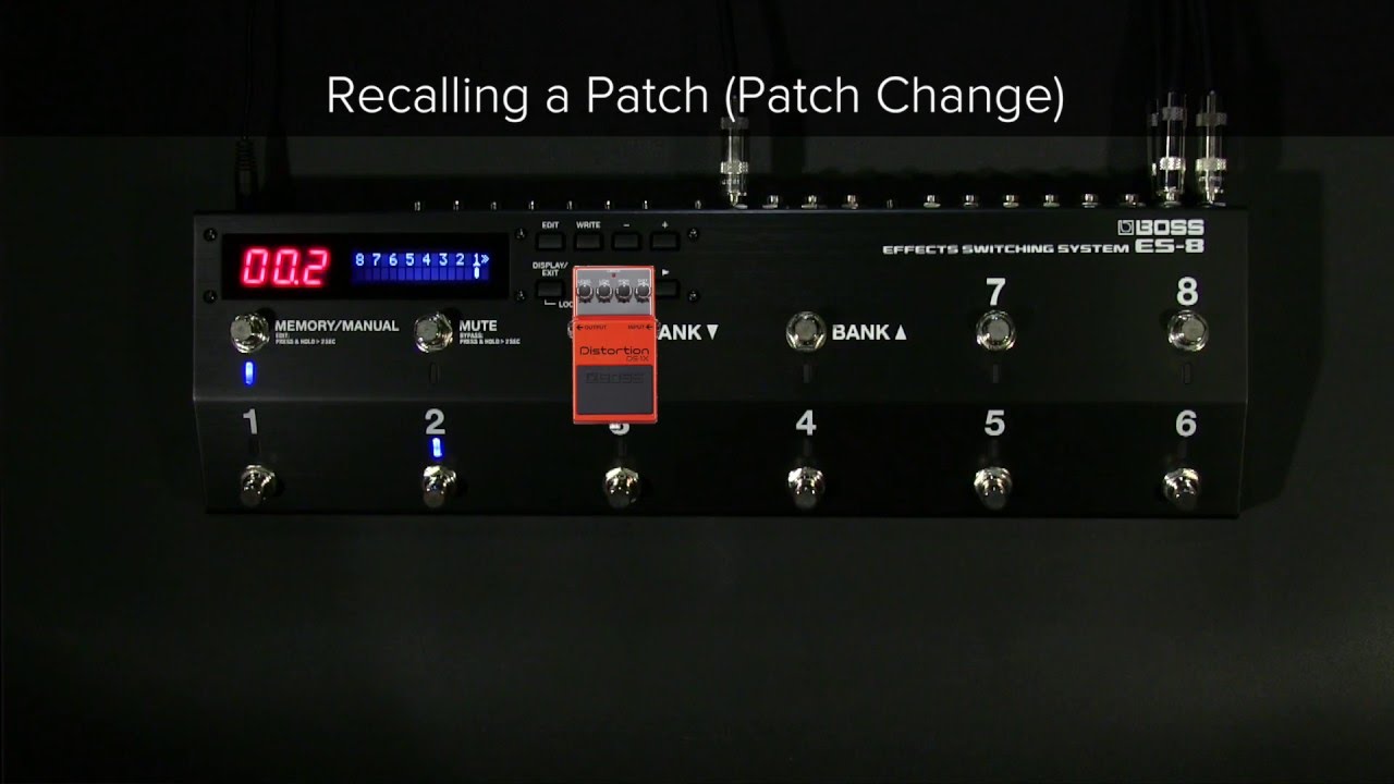 BOSS Dispositivo ad effetto ES-8