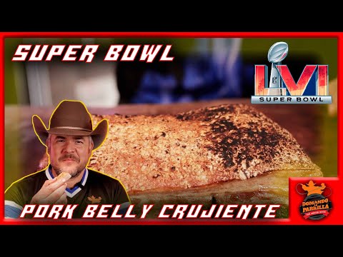 Tacos de 🥓 PANCETA de 🐷 cerdo ❤️ MEGA CRUJIENTE ❤️ (Para el SUPER BOWL) | PORK BELLY