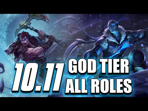 3 God Tier Champs For All Roles Patch 10.11 | Best Solo Carry Champions To Climb