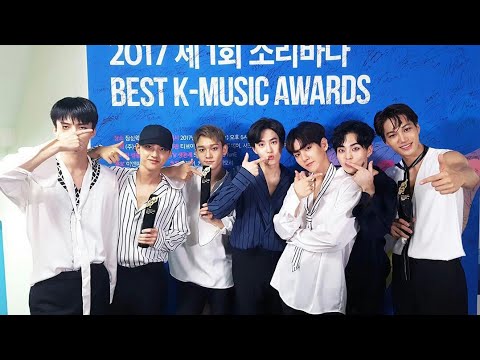 170920 "EXO Received three Awards" at #IndonesianTVAwards2017 #ITA2017 Soribada Best K-Music Awards