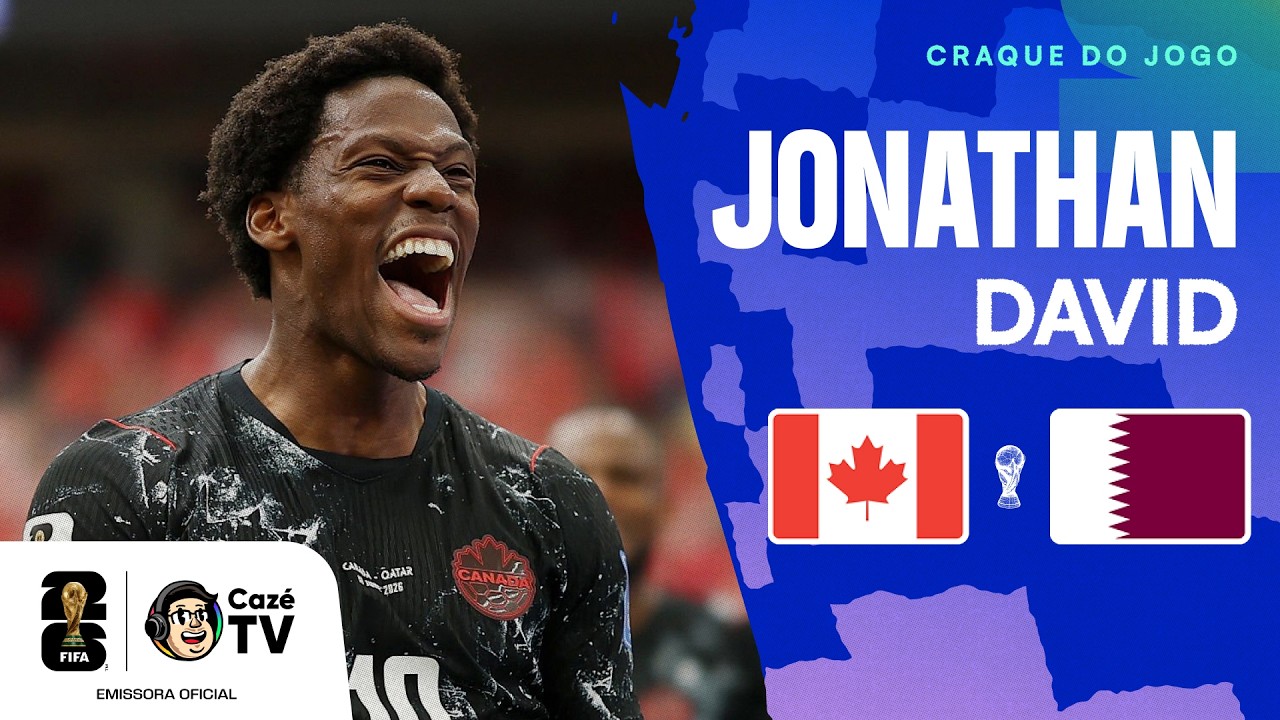 CAMISA 10! TODOS OS LANCES DE JONATHAN DAVID EM CANADÁ X SUÍÇA | COPA DO MUNDO | 2ª RODADA