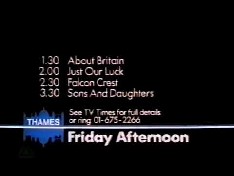 Thames Closedown - March 1984