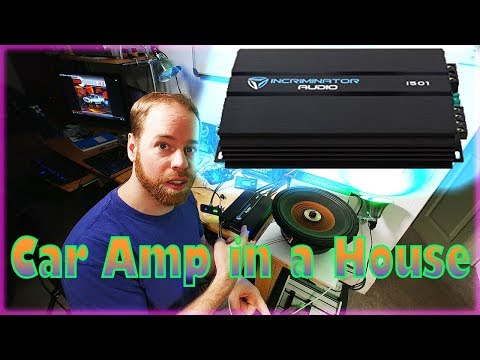 Powering Car Amps in YOUR HOUSE!