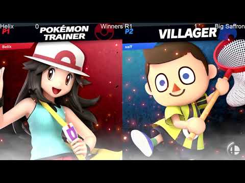 Helix (Pokemon Trainer) vs Big Saffron (Villager)