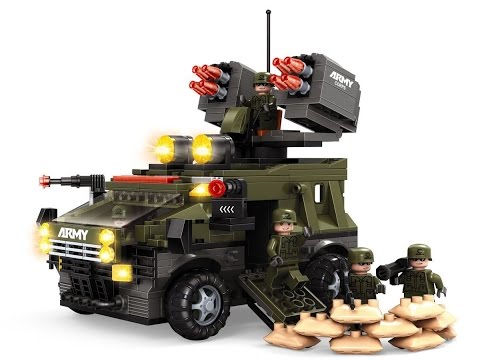 Конструкторы Ausini, серия Армия (лего-формат)