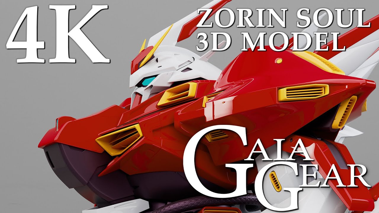 3DCG ZORIN SOUL turntable 4K